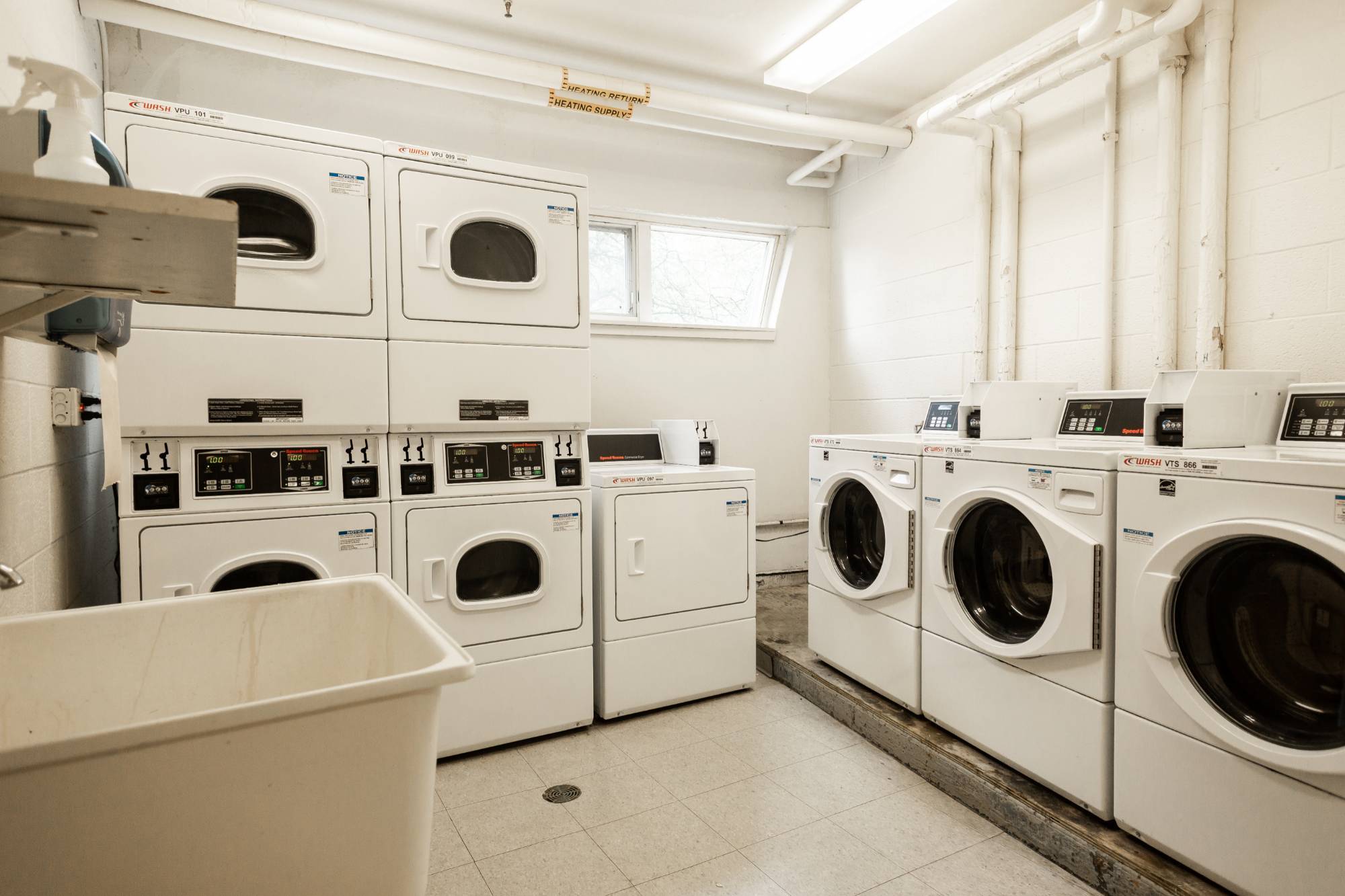 GVSU laundry rooms.